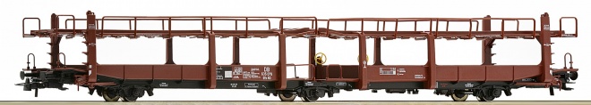 Articulated automobile transport car<br /><a href='images/pictures/Roco/232717.jpg' target='_blank'>Full size image</a>